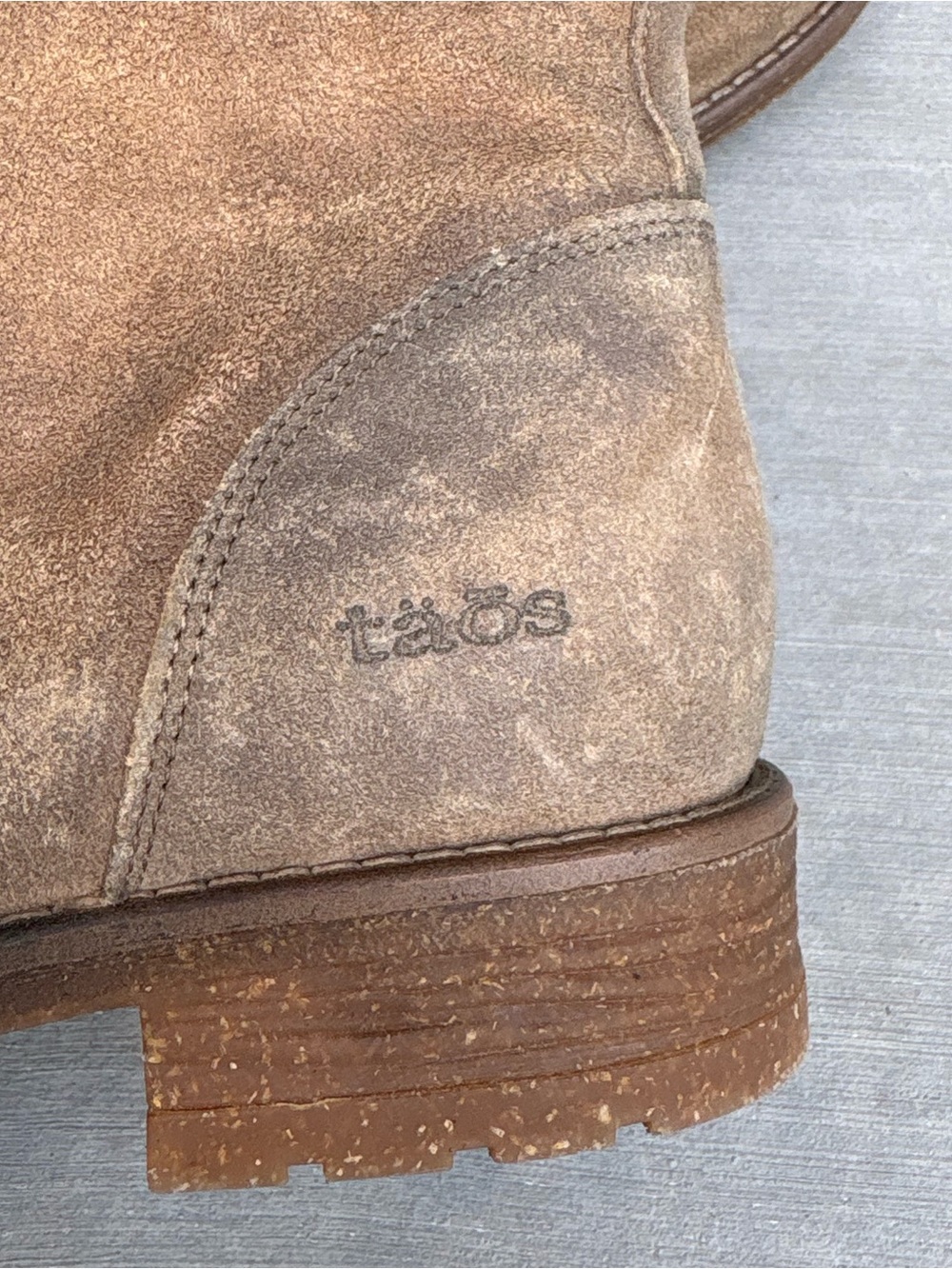 Taos Boot Camp Distressed Boot Size 40 - Picture 8 of 11
